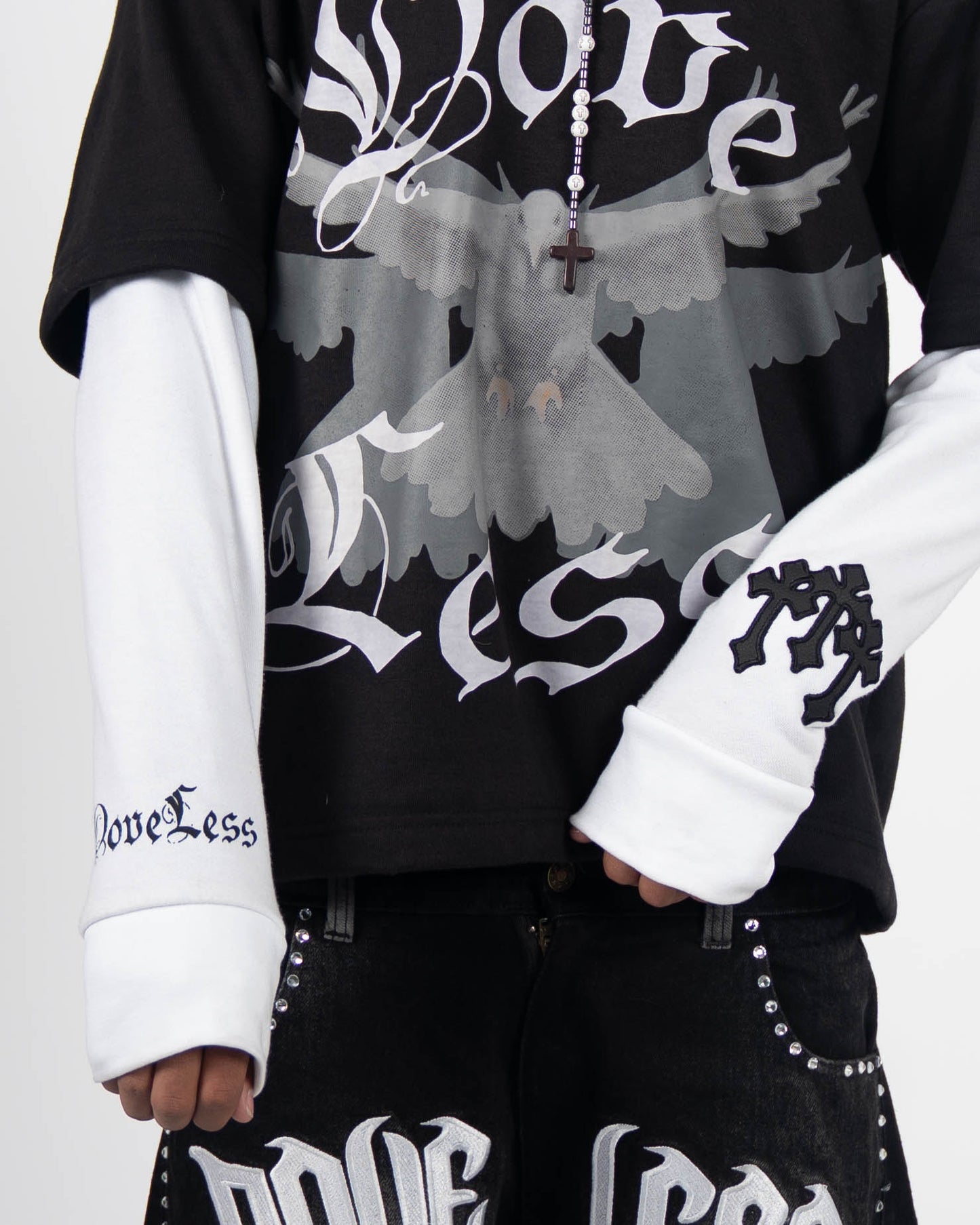 Doveless Double Layered Shirt