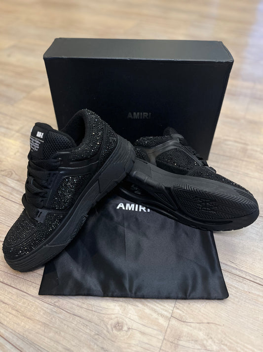 Amiri MA-1 - Black Rhinestone