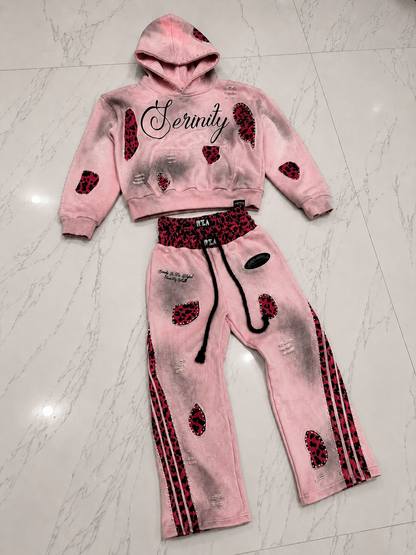 Serinity Noir/Rosé Leopard Set