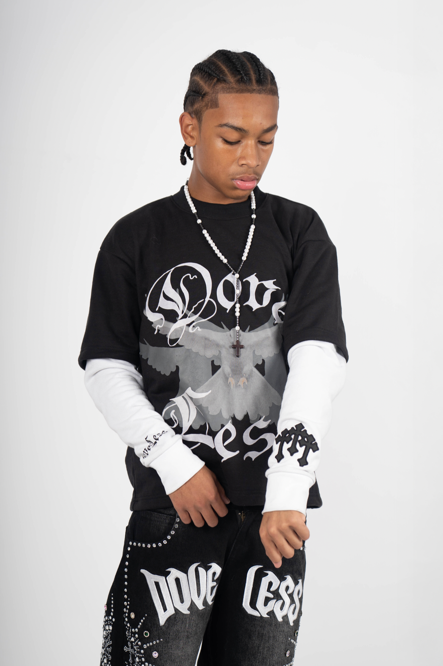 Doveless Double Layered Shirt